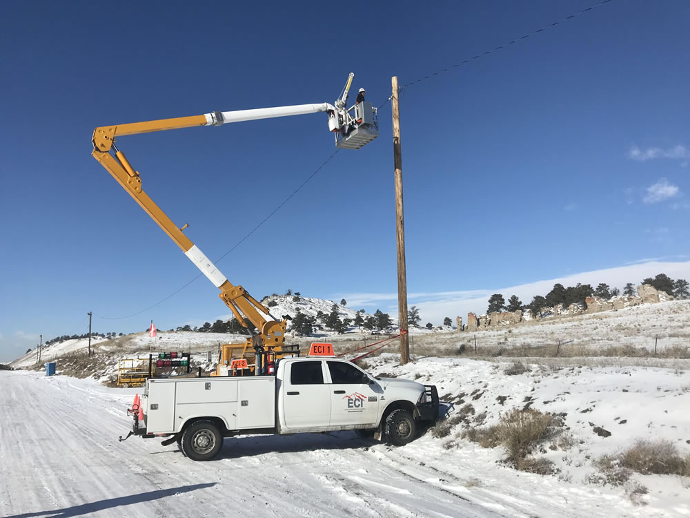 ECI Glenrock Wyoming SnowTruck